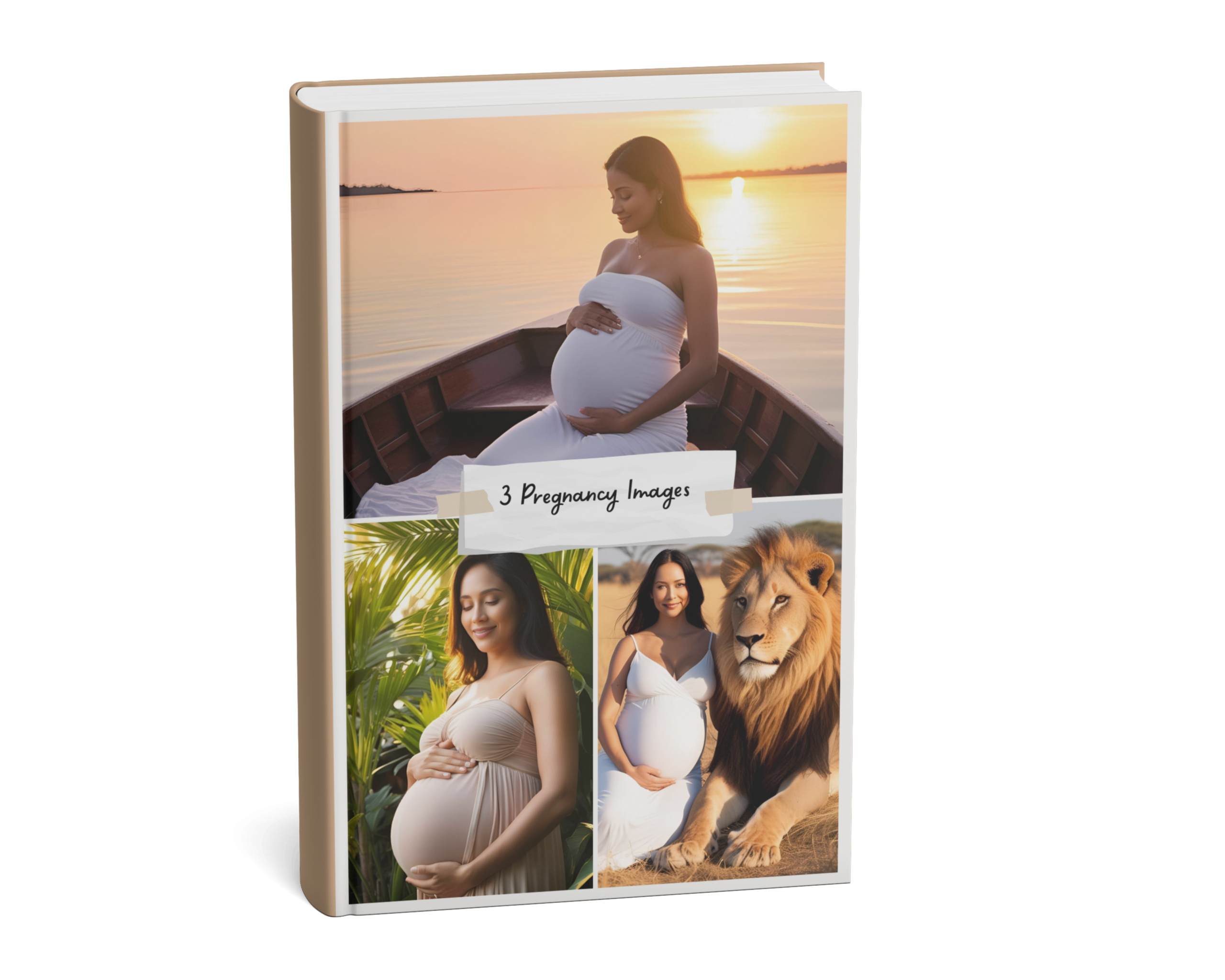Mini Glow Bundle – AI Maternity Photoshoots (3 Photos)